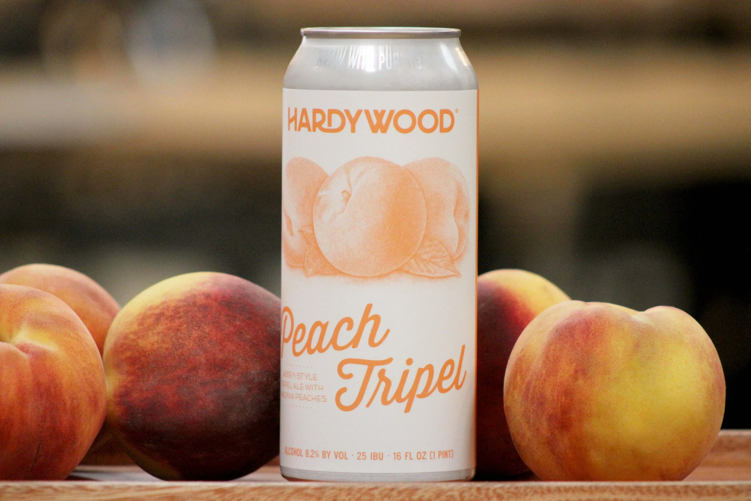 Hardywood Peach Tripel — Hardywood Park Craft Brewery